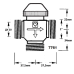 Трехходовой распределительный клапан HERZ Calis TS-DN20, 1” (1776102)
