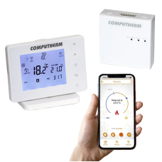 Бездротовий сенсорний Wi-Fi терморегулятор Computherm E400RF
