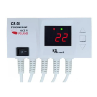 Блок керування насосом ЦО та ГВП KG Elektronik CS-08 Блок керування насосом ЦО та ГВП KG Elektronik CS-08