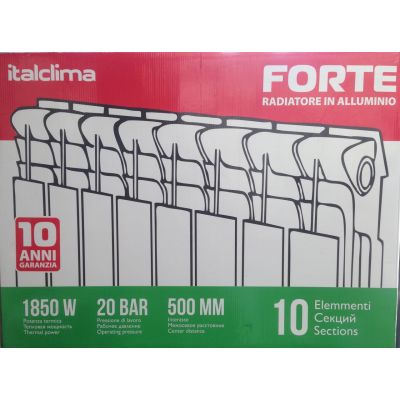 Біметалевий радіатор ITALCLIMA Forte 500/95 BM