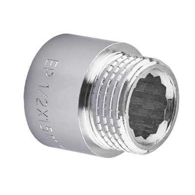 Подовжувач Europroduct EP.E015.Chr - 1/2"MF - 15 мм (EP6122)