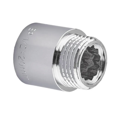 Подовжувач Europroduct EP.E020.Chr - 1/2"MF - 20 мм (EP6123)