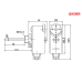 Термостат механічний занурювальний KOER KR.1350 - (0…+90℃)