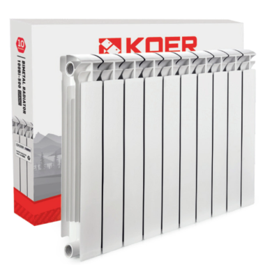 Біметалевий радіатор KOER 100 Bimetal-500 GRAND (KR5145)