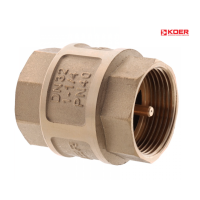 Зворотний клапан KOER KR.172 - 1/2"