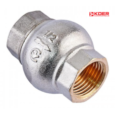 Клапан обратный KOER NEW KR.173.N - 1/2" (никелированный)