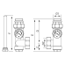 Комплект для підключення насоса KOER KR.1020-A - 1"