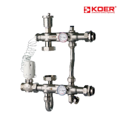 Смесительный узел KOER KR.S1021 - 1" (с байпасом) KR2955