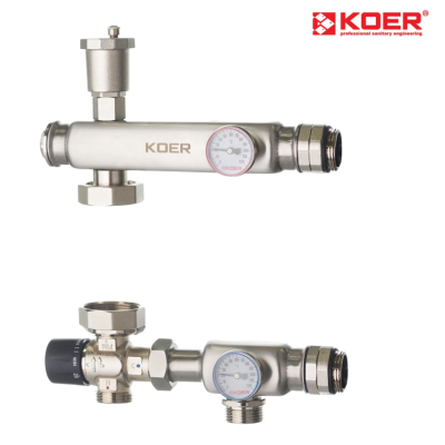 Смесительный узел KOER KR.S1023 - 1" (с термостат.смеш.клапаном) KR2957