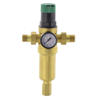 Фильтр самоочистной с редуктором и манометром KOER KR.1249 - 1/2" НР