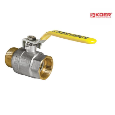 Кран шаровой KOER YELLOW KR.215.G - 2" ГШР ГАЗ