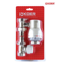 Комплект для підключення радіатора KOER KR.1321 прямий
