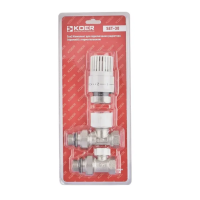 Комплект для підключення радіатора KOER SET-30 - 1/2" прямий Комплект для підключення радіатора KOER SET-30 - 1/2" прямий