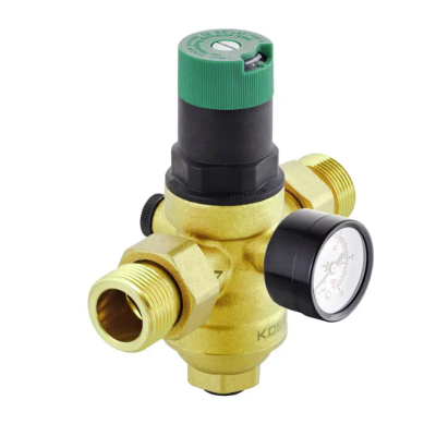 Редуктор давления с фильтром тонкой очистки и манометром KOER KR.1241 - 1/2" НР