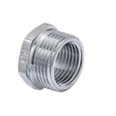 Футорка KOER KF.E0406.CHR - 1/2"*3/8" (хром)