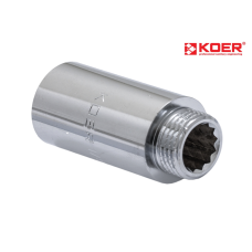 Удлинитель KOER KF.E06-25.CHR - 1/2" - 25 мм (хром)