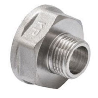 Переходник KOER KF.A0610 - 1*1/2" (никель)