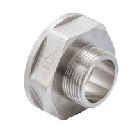 Переходник KOER KF.A1620 - 2*1 1/2" (никель)