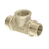 Трійник KOER KF.T06MFM - 1/2" ЗВЗ Трійник KOER KF.T06MFM - 1/2" ЗВЗ