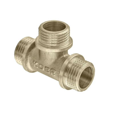 Трійник KOER KF.T06M.WN - 1/2" ЗЗЗ 