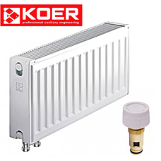 Стальной радиатор Koer 22 300*500B (Нижнее подкл.)
