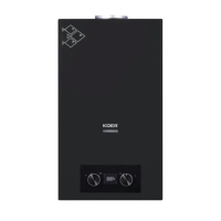 Газовая колонка KOER KWH.G0110 10 L - BLACK