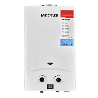 Газова колонка Mixxus GWH-0110 BASIC WHITE