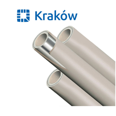 Труба PPR Krakow STABI PN20 D50 (алюминиевая фольга)