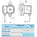 Циркуляционный Насос NPO BPS 20-2G-130/B (кабель и гайки в комплекте)