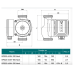 Циркуляционный Насос NPO BPS 25-4SM-130 Next (кабель и гайки в комплекте)