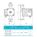 Циркуляционный Насос Rudes UPS 25-6-180
