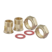 Комплект полусгонов с НГ для счетчика Nolf NFC.460-SET -1/2"-3/4" (NF3242)