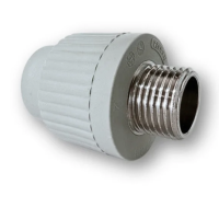 Американка PPR Reiger резьба наружная D25*3/4"