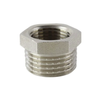 Футорка Reiger - 1/2*3/4" (никель)
