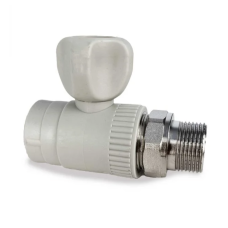 Кран PPR радіаторний прямий Reiger D20*1/2" 
