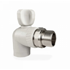 Кран PPR радиаторный угловой Reiger D25*3/4"