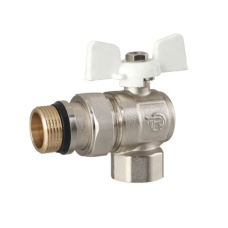 Кран з американкою кутовий Reiger WHITE - 3/4"