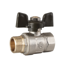 Кран кульовий Reiger BLACK - 1/2" ВЗ 