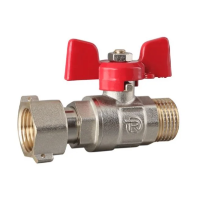 Кран шаровой прямой Reiger - 3/4" РН с накидной гайкой