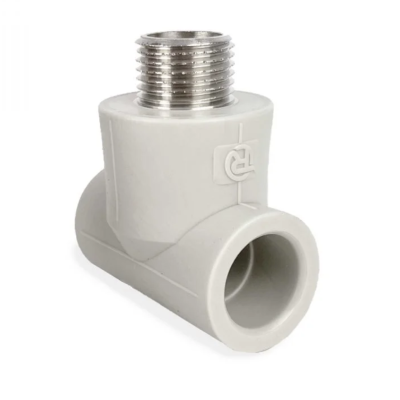 Тройник PPR Reiger резьба наружная D20*1/2"