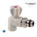 Кран PPR радиаторный Thermo Alliance угловой (КБУ) D25*3/4"