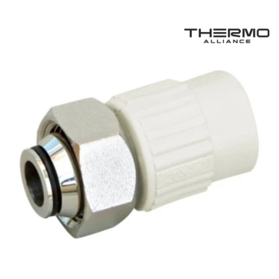 Муфта Thermo Alliance під євроконус із НГ D20*3/4" (латунний шток)