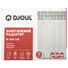 Биметаллический радиатор Djoul Bi 500/100