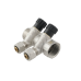 Коллектор вентильный Raftec 3/4"*1/2" - 2 WAYS (KK02012)