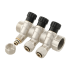 Колектор вентильний Raftec 3/4"*1/2" - 3 WAYS (KK02013)