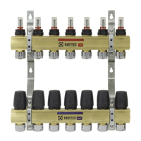 Колекторний блок із витратомірами Raftec GOLD 1" 7 WAYS ( LCR-1.7)