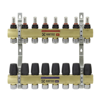 Коллекторный блок с расходомерами Raftec GOLD 1" 8 WAYS (LCR-1.8)