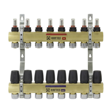Коллекторный блок с расходомерами Raftec GOLD 1" 8 WAYS (LCR-1.8)