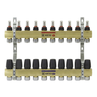 Коллекторный блок с расходомерами Raftec GOLD 1" 10 WAYS (LCR-1.10) Коллекторный блок с расходомерами Raftec GOLD 1" 10 WAYS (LCR-1.10)