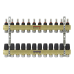 Коллекторный блок с расходомерами Raftec GOLD 1" 12 WAYS (LCR-1.12)